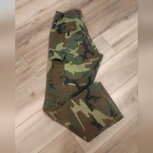 Vintage Men's Camouflage Cargo Pants W 31-35